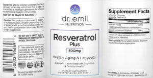 Resveratrol Plus 500 mg