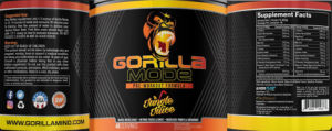 Gorilla Mode Pre-Workout Formula Jungle 