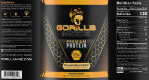 Gorilla Mode Premium Protein Chocolate P
