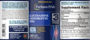 Glucosamine Chondroitin MSM