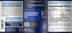 Glucosamine Chondroitin MSM