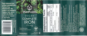 Vegan Complete Iron 25 mg