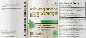 Ashwagandha Extra Strength 3000 mg