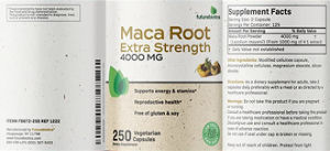 Maca Root Extra Strength 4000 mg
