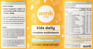 Kids Daily Complete Multivitamin Citrus 