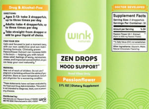 Zen Drops Mood Support Passionflower