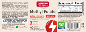 Methyl Folate 400 mcg