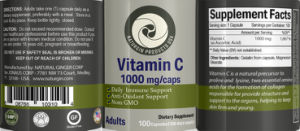 Vitamin C 1000 mg/caps