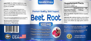 Beet Root 1100 mg