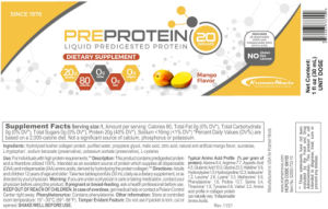 PreProtein Mango Flavor