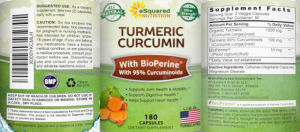 Turmeric Curcumin with Bioperine