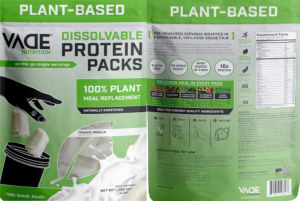 Dissolvable Plant Protein Packs French V