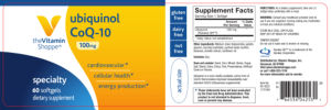 Ubiquinol CoQ-10 100 mg