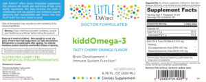 KiddOmega-3 Tasty Cherry Orange Flavor