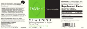 Melatonin-3 3 mg