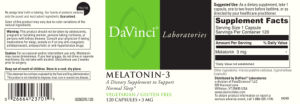 Melatonin-3 3 mg