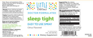 Sleep Tight Spray Citrus Flavored