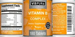 Label for Vitamin B Complex