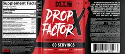 Label for Drop Factor X
