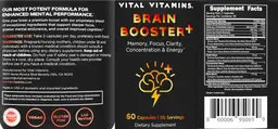 Label for Brain Booster Plus