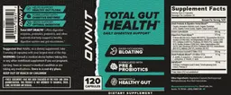 Label for Total Gut Health
