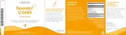 Label for Booster C 600 Lemon-Berry