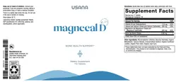 Label for MagneCal D
