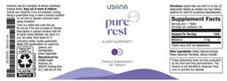Label for Pure Rest