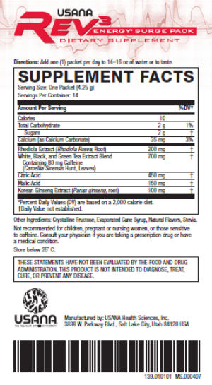 Rev3 Energy Surge Pack