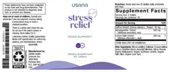 Label for Stress Relief