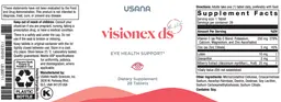 Label for Visionex DS