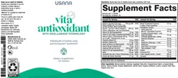 Label for Vita Antioxidant