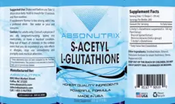 Label for S-Acetyl L-Glutathione