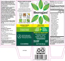 Label for Iberogast Liquid Drops