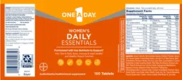 Label for Women's Daily Essentials