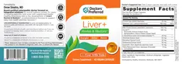 Label for Liver+ Revive & Restore
