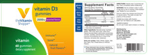 Vitamin D3 Gummies 2000 IU
