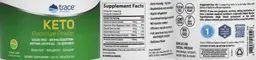 Label for Keto Electrolyte Powder Lemon Lime