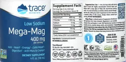 Label for Mega-Mag 400 mg