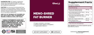 Meno-Shred Fat Burner