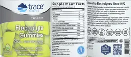 Label for Electrolyte Stamina Gummies 263 mg Lemon Lime 