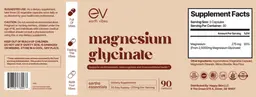 Label for Magnesium Glycinate 275 mg
