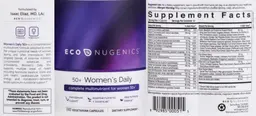 Label for 50+ Women's Daily