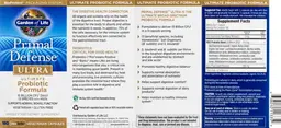 Label for Ultra Ultimate Probiotic Formula