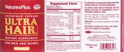 Label for Ultra Hair