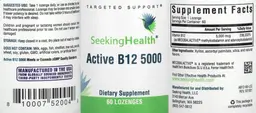 Label for Active B12 5000