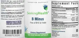 Label for B Minus