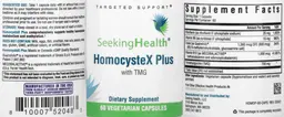 Label for HomocysteX Plus with TMG