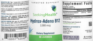 Hydrox-Adeno B12 2,000 mcg
