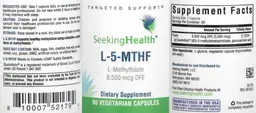Label for L-5-MTHF 8,500 mcg DFE